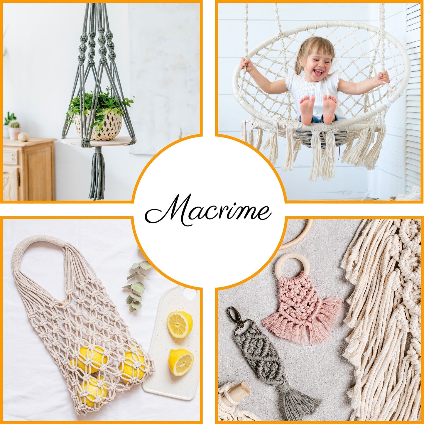 Macrame Yarn - Blue | 3mm x 100m