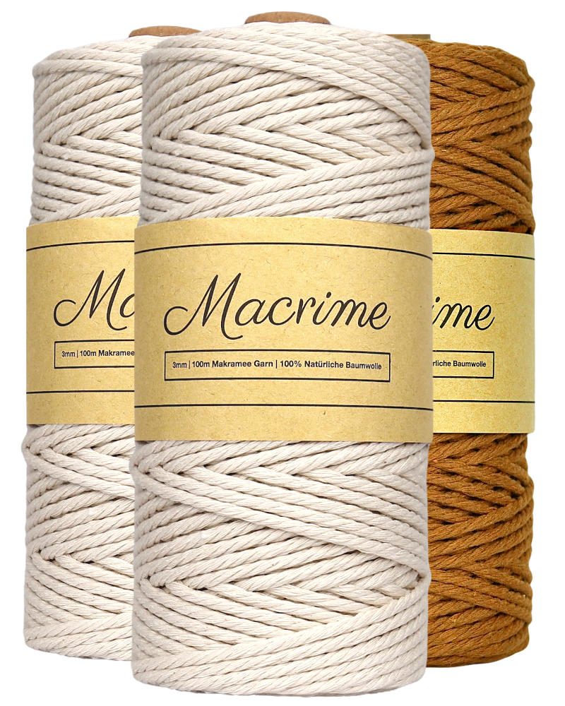 Macrame yarn set of 10